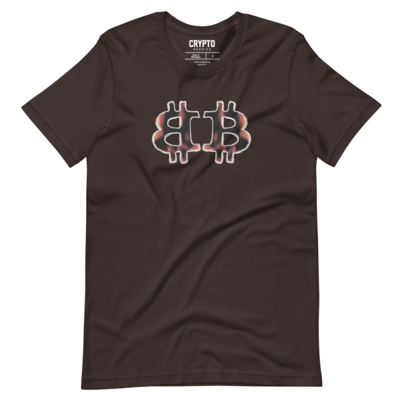 Bitcoin: Airbrush Logo T-Shirt