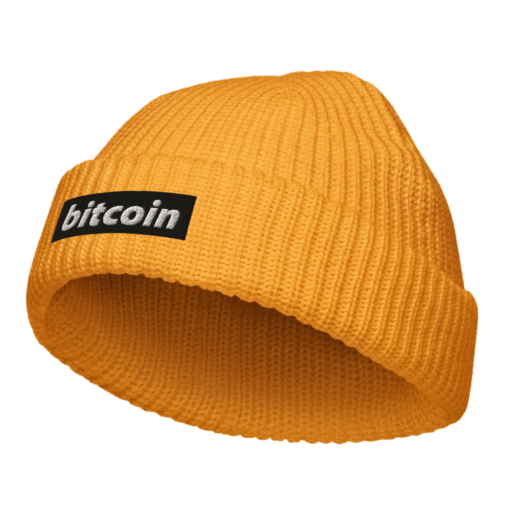 Bitcoin Fisherman Beanie