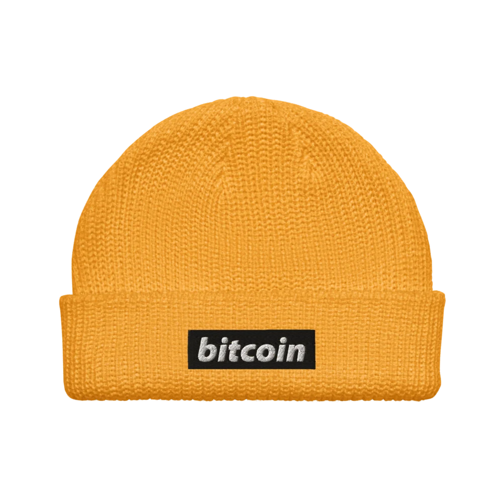Bitcoin Fisherman Beanie - Image 3