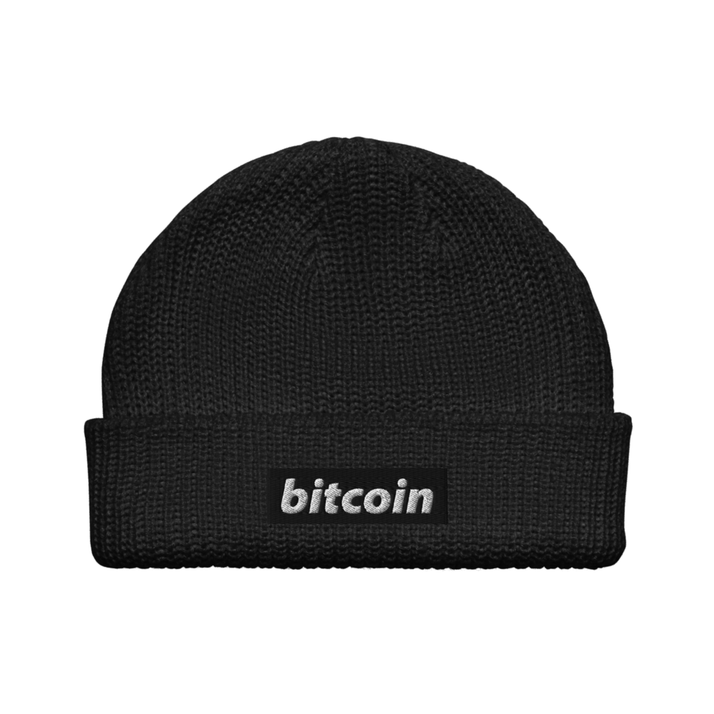 Bitcoin Fisherman Beanie