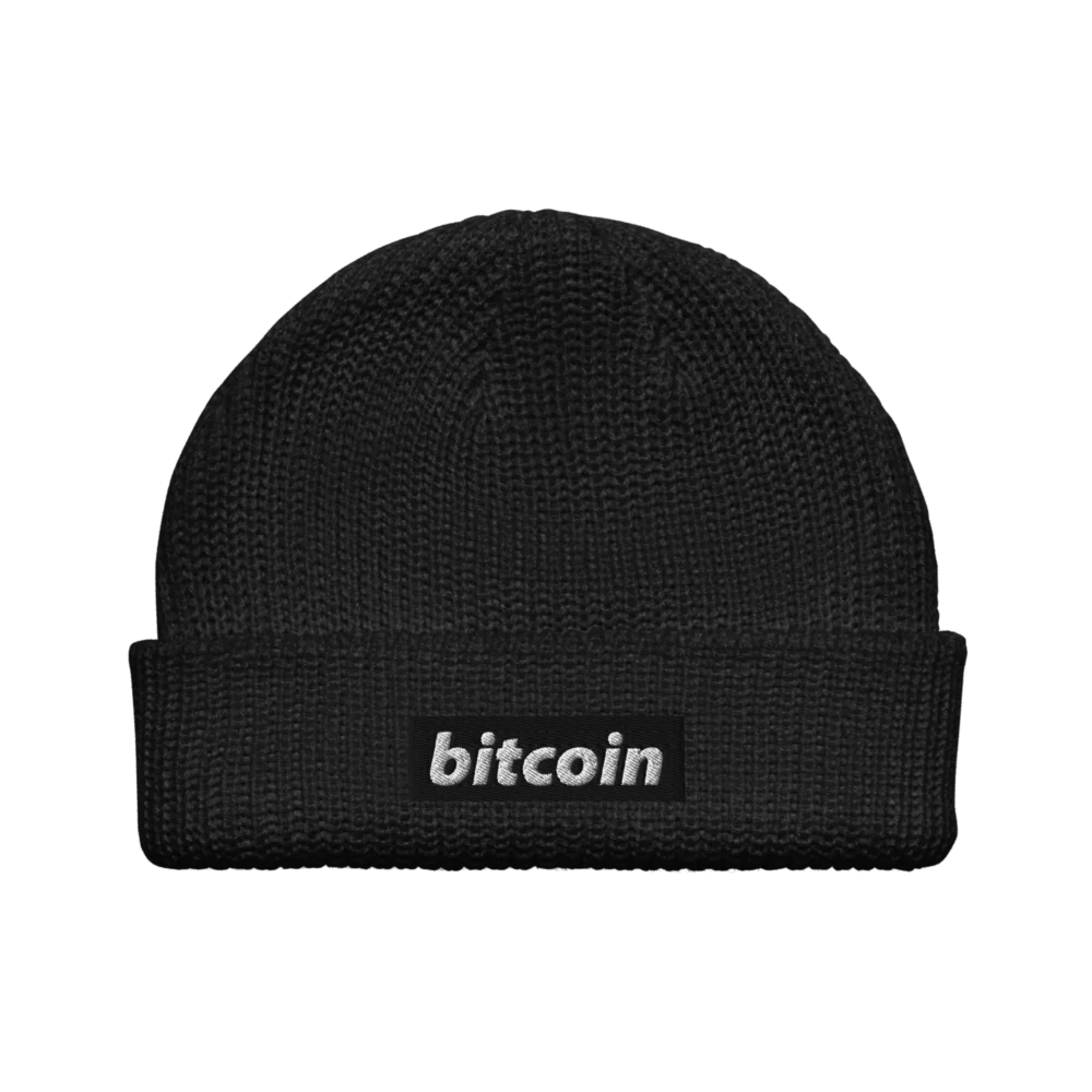 Bitcoin Fisherman Beanie