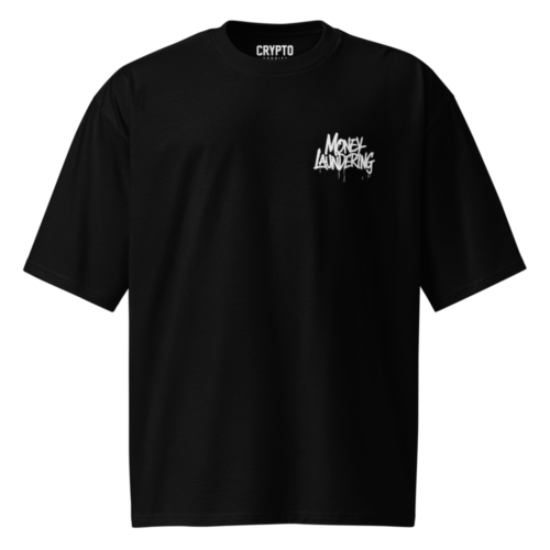 Money Laundering Graffiti Oversized T-Shirt