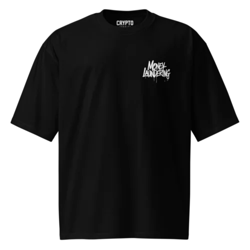 Money Laundering Graffiti Oversized T-Shirt