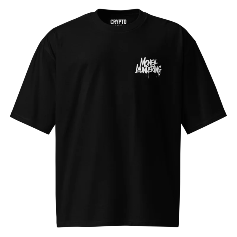 Money Laundering Graffiti Oversized T-Shirt