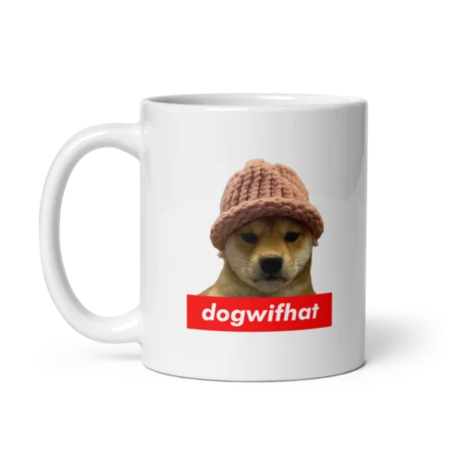 $WIF: Dog Wif Hat Mug