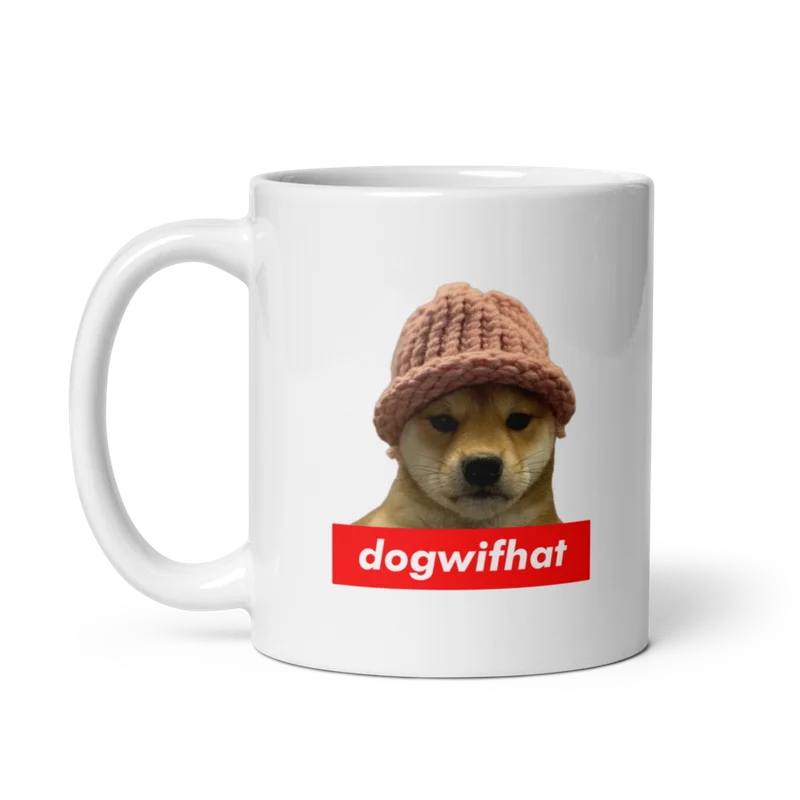 $Wif: Dog Wif Hat Mug