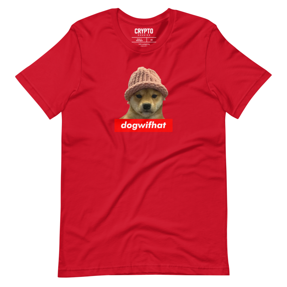 $Wif: Dog Wif Hat T-Shirt
