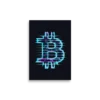 A Neon Future: Bitcoin's Rise Poster