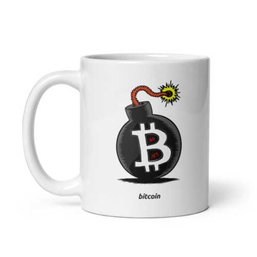 Bitcoin Bomb Mug