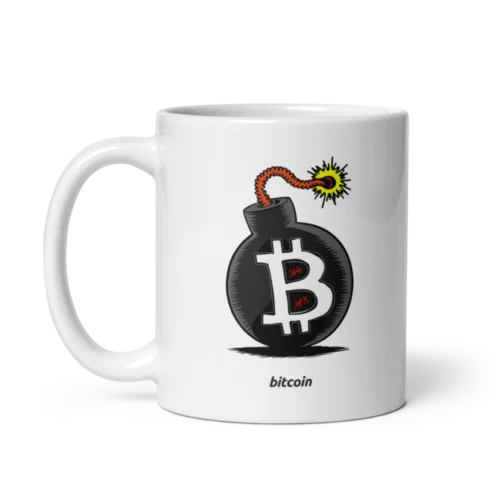 Bitcoin Bomb Mug