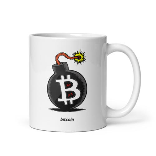 Bitcoin Bomb Mug