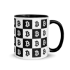 Bitcoin Checkerboard Mug