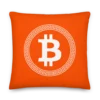 Bitcoin Greek Style Premium Pillow
