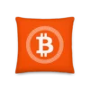 Bitcoin Greek Style Premium Pillow