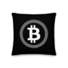 Bitcoin Greek Style Premium Pillow