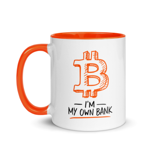 Bitcoin: I'm My Own Bank Mug