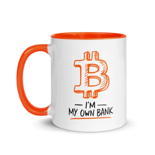 Bitcoin: I'm My Own Bank Mug