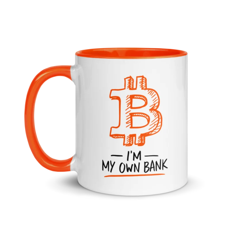 Bitcoin: I'm My Own Bank Mug