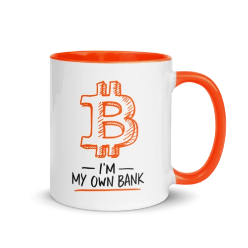 Bitcoin: I'm My Own Bank Mug