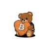 Bitcoin Teddy Bear Magnet