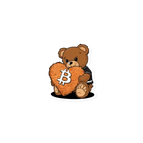 Bitcoin Teddy Bear Magnet