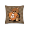 Bitcoin Teddy Bear Premium Pillow
