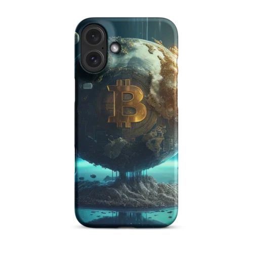 Bitcoin World Snap case for iPhone®