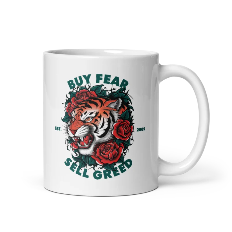 Buy Fear, Sell Greed Mug
