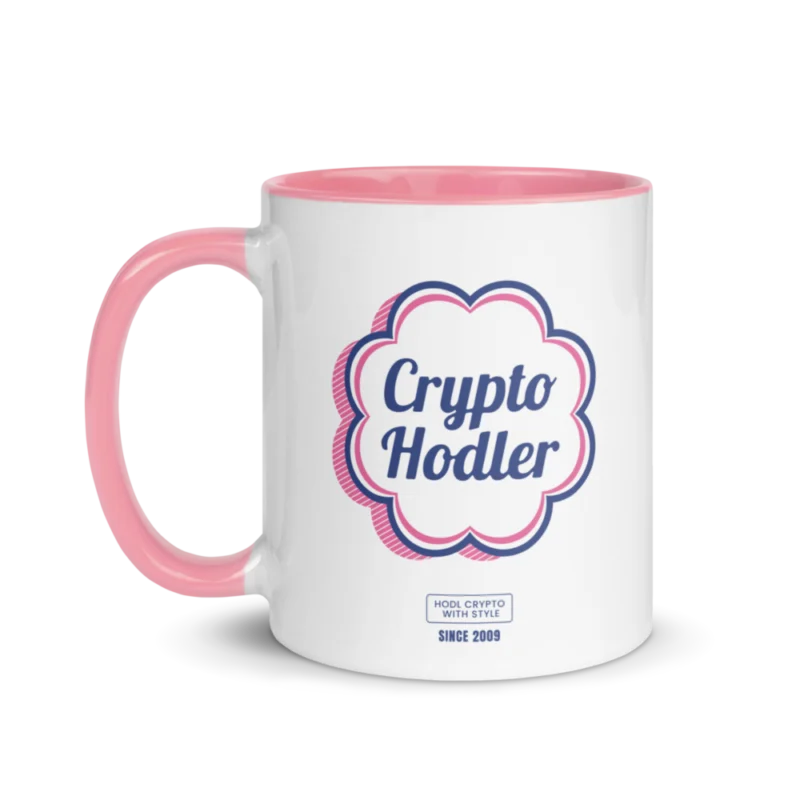 Crypto Hodler Pink Mug