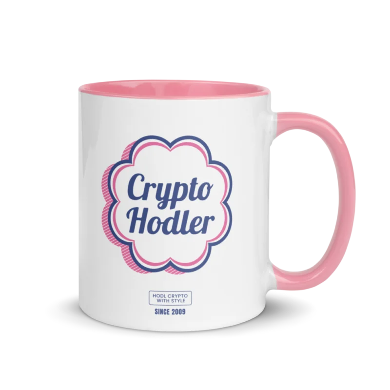 Crypto Hodler Pink Mug