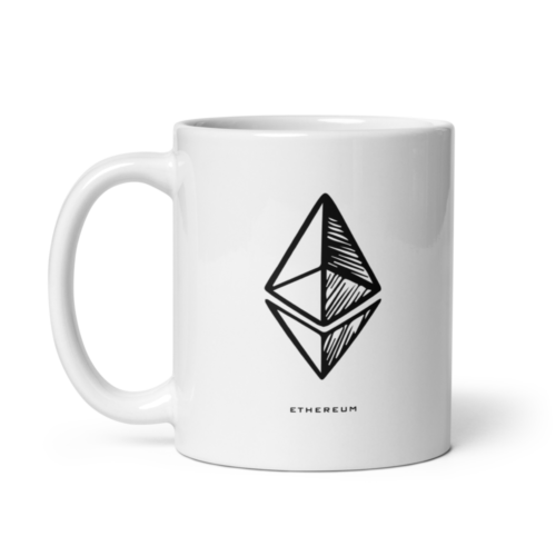 Ethereum Doodle Style Logo Mug