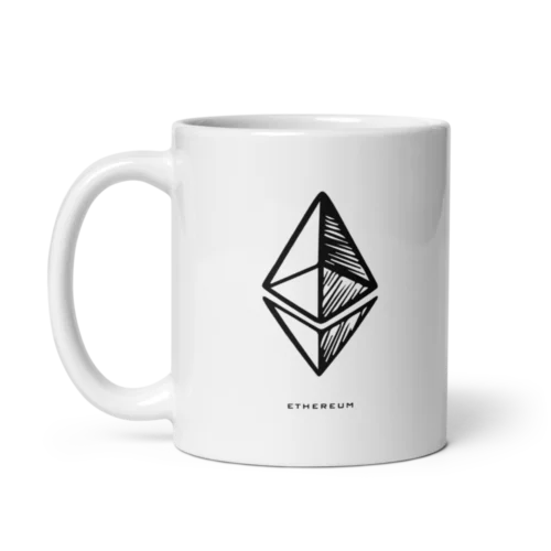 Ethereum Doodle Style Logo Mug