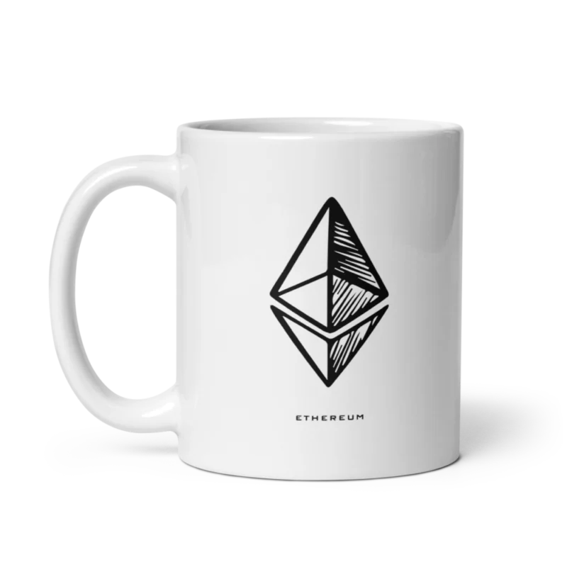 Ethereum Doodle Style Logo Mug