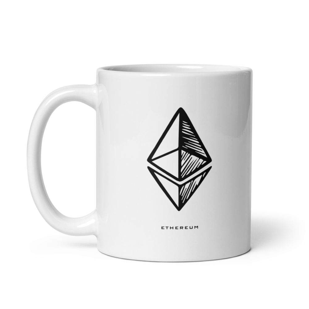Ethereum Doodle Style Logo Mug