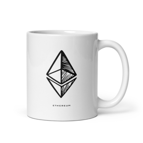 Ethereum Doodle Style Logo Mug