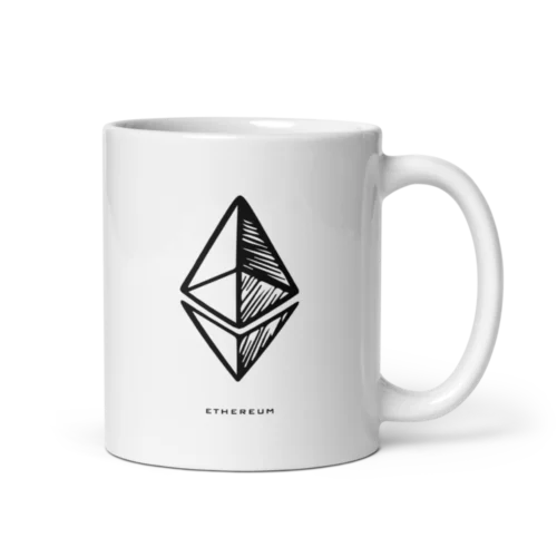 Ethereum Doodle Style Logo Mug