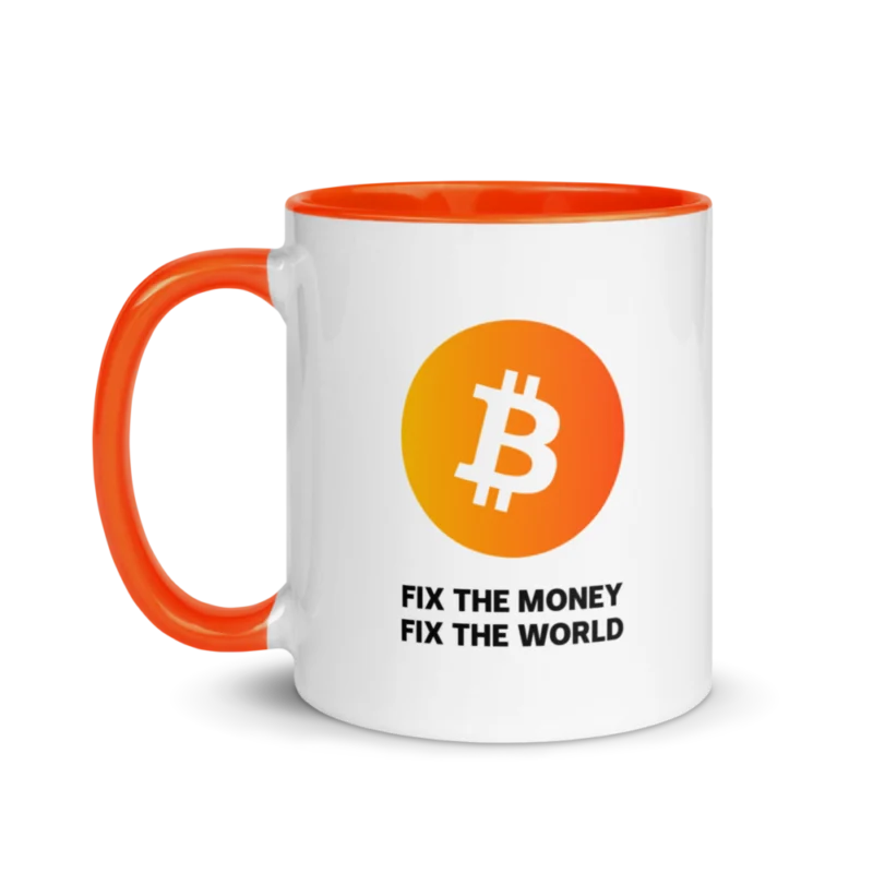 Fix The Money, Fix The World Mug