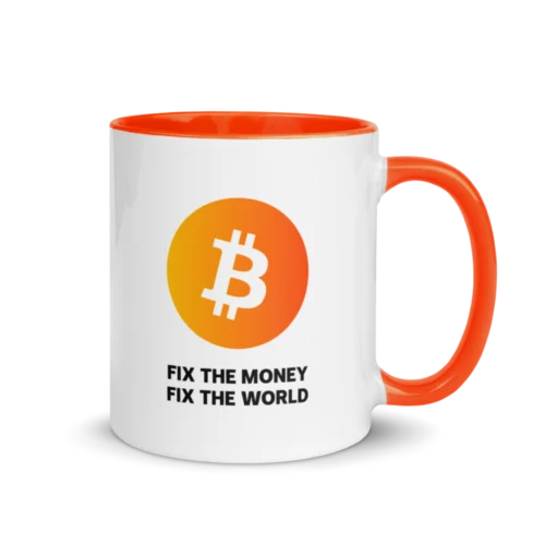 Fix The Money, Fix The World Mug