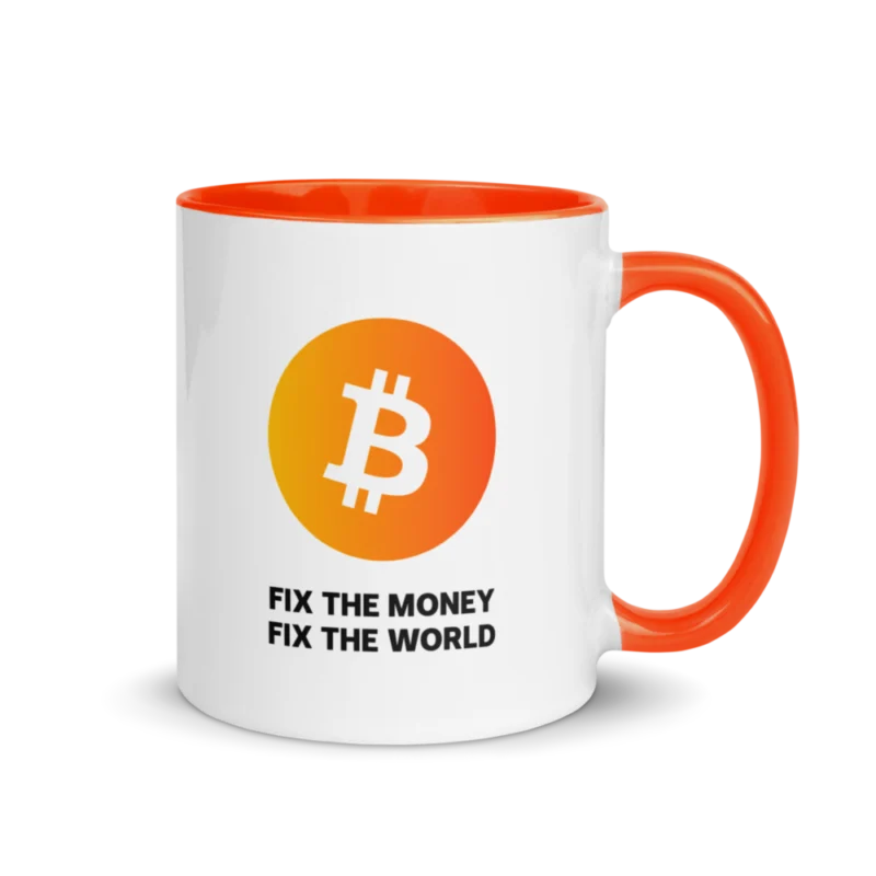 Fix The Money, Fix The World Mug