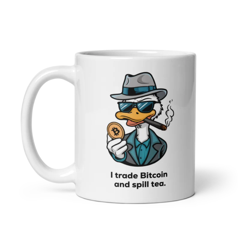 I Trade Bitcoin and Spill Tea Mug