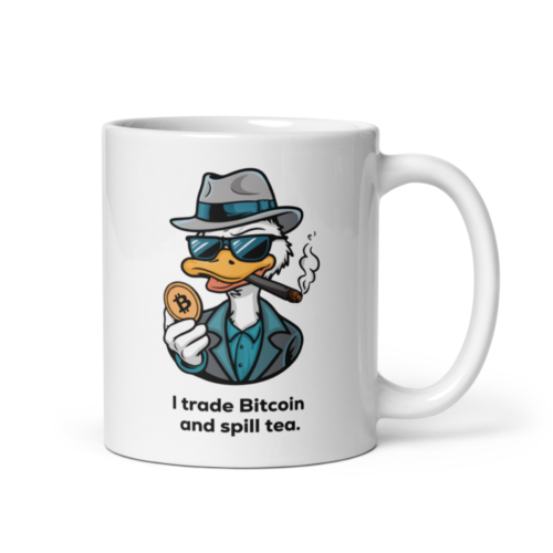 I Trade Bitcoin and Spill Tea Mug