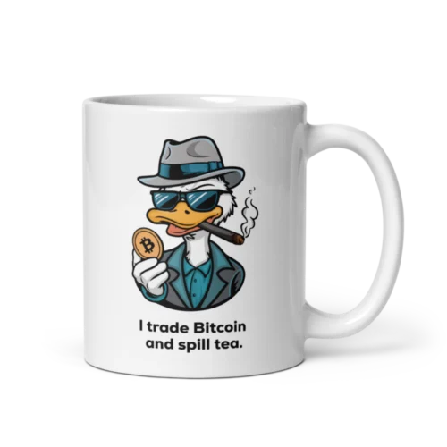 I Trade Bitcoin and Spill Tea Mug