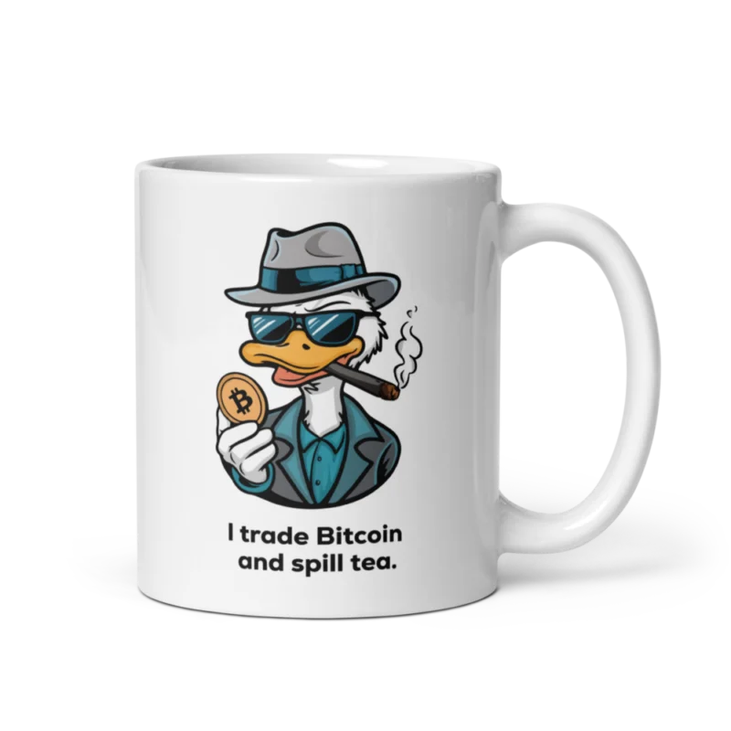 I Trade Bitcoin and Spill Tea Mug