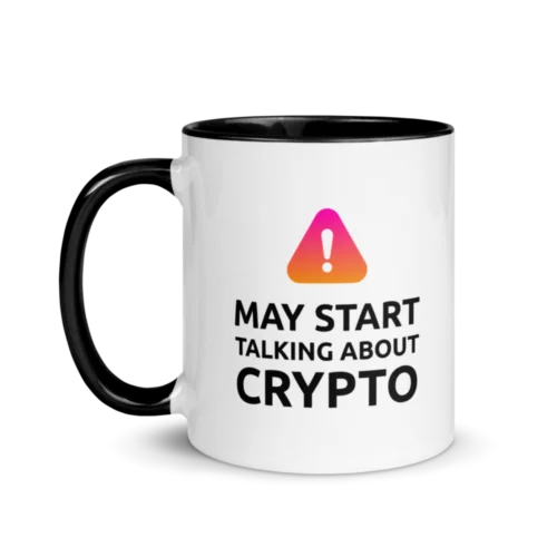 May Start Talking About Crypto Mug