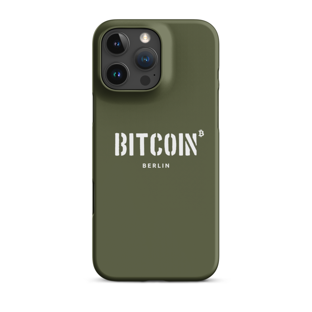 snap case for iphone matte iphone 16 pro max front 6759658cae53b - Bitcoin: Berlin Snap case for iPhone®