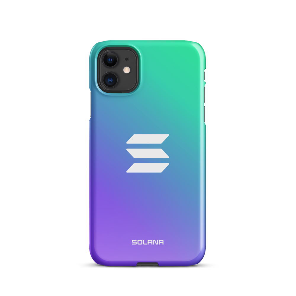 Solana Gradient Snap case for iPhone®
