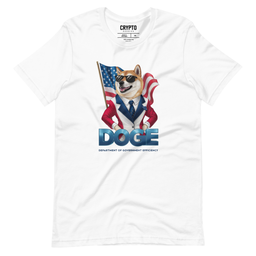 unisex staple t shirt white front 675493c691f42 - DOGE: Department Of Government Efficiency T-Shirt