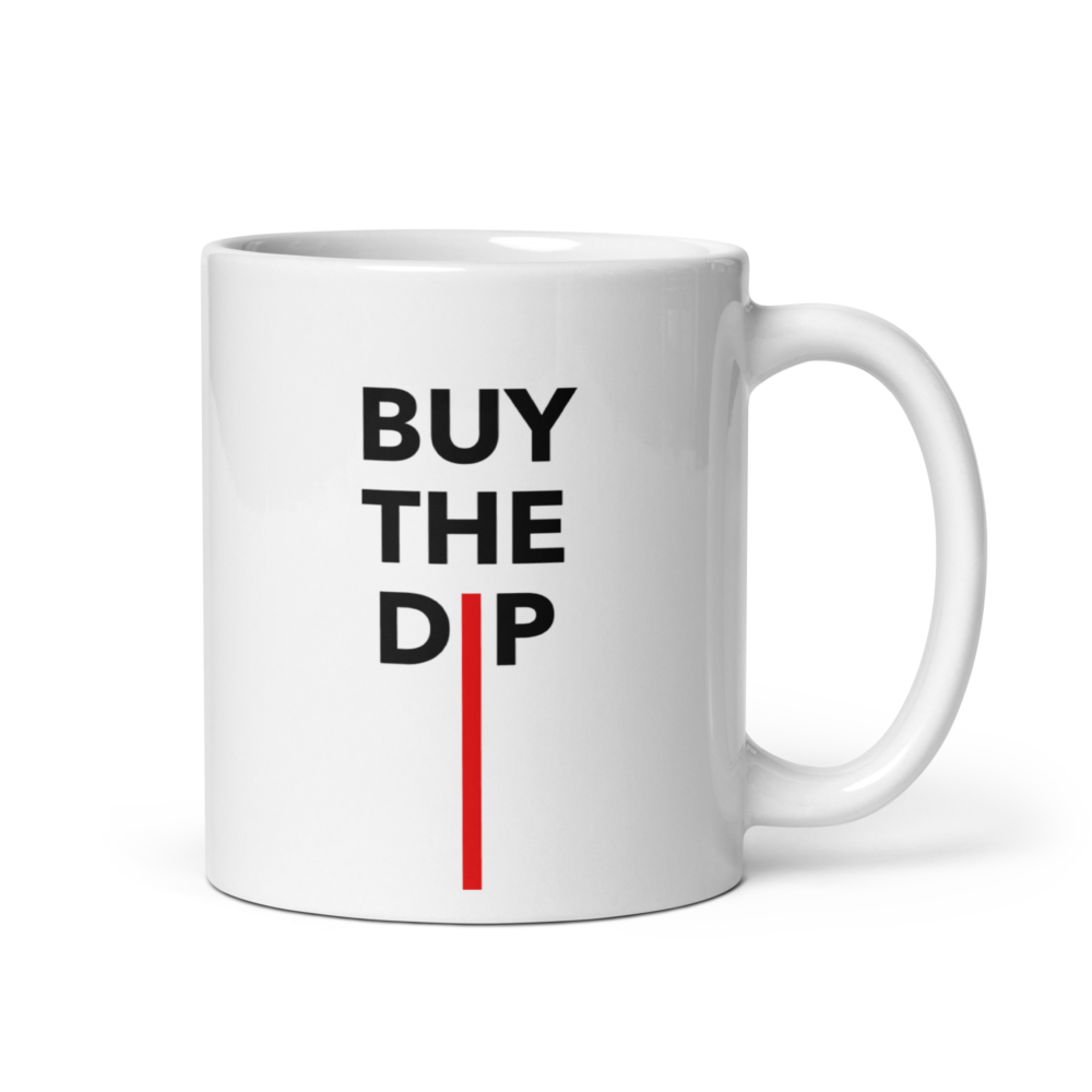 white glossy mug white 11 oz handle on right 67530f9dc777d - Buy The Dip Mug