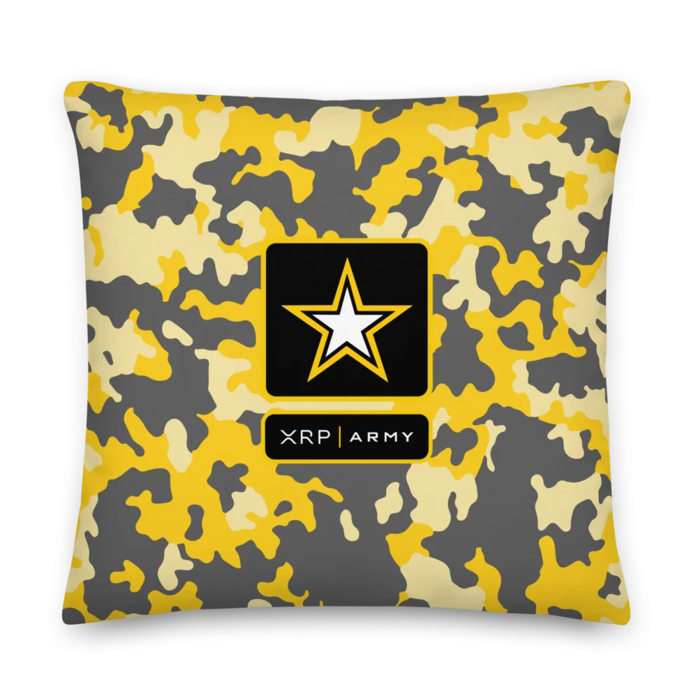 XRP ARMY Premium Pillow