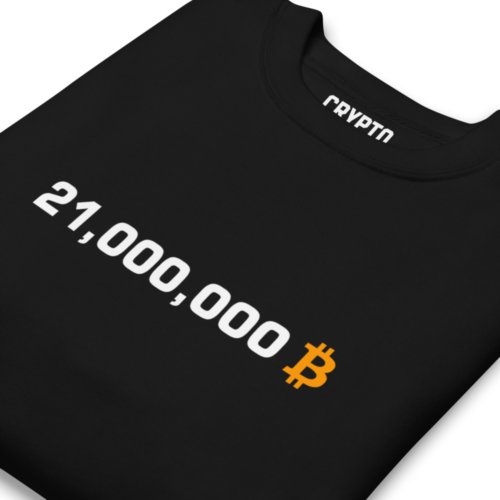 21 Million BTC Premium Sweatshirt